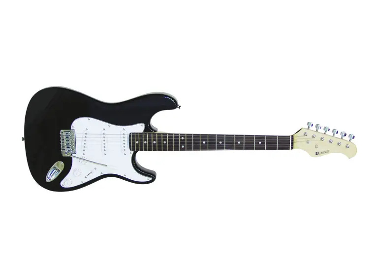 DIMAVERY ST-203 E-Guitar, black 